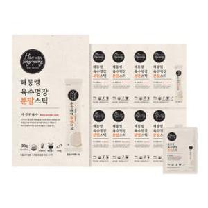 해통령 육수명장 분말스틱 185포(무료체험 5포 포함)