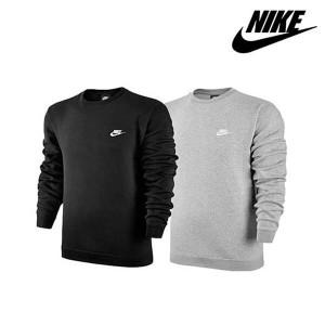 나이키 NSW 클럽 기모 플리스 크루 긴팔티 맨투맨 804340 빡세일 주말 한정특가