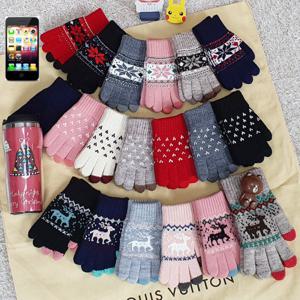 1x1 울기모 유아동 겨울 여성 남성 스마트폰 터치장갑 +넥워머