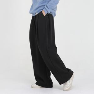 1+1 네오플레인 여자 투턱 기모 와이드 트레이닝 겨울 밴딩 팬츠 바지6 COLOR