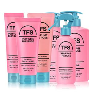 더페이스샵 퍼퓸 더 로즈 x 2개 / 바디워시/바디로션/바디 스크럽/바디 필링미스트/풋 크림/인텐스 바디크림