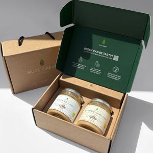 넛츠그린 100% 땅콩  크런치 견과 스프레드 2구 선물세트