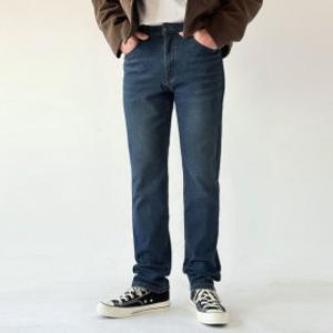 루나진 남성 마일드 융기모 일자 청바지 스판 팬츠 빅사이즈