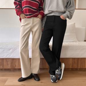 만렙체형커버융기모일자팬츠