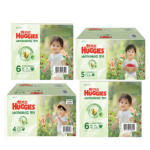 대용량 4팩 하기스 네이처메이드 팬티 3단계 4단계 5단계 6단계 4팩 모음전  썸머팬티