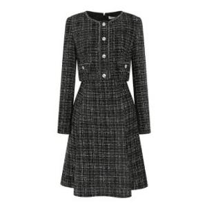 (JJ지고트)(광주신세계)트위드 재킷 플레어 원피스 GPBM0OP911