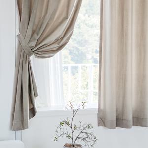 벨벳 암막 방한방풍 바람막이 작은창 창문커튼 2장