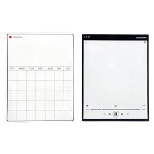 냉장고 자석 메모 보드/월간/달력/스케줄/보드판/화이트/메모판/붙이는/마그넷/게시판/칠판/일정표/계획표