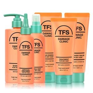 더페이스샵 데미지 클리닉 클리닉 샴푸/트리트먼트/크림 에센스/더블 미스트/앰플 트리트먼트/리커버리 밤