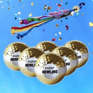 주윤 오프닝 시타용 세리머니공 축하 리본골프공 시타볼 골프공 1알