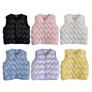 아동 유아 파스텔 경량 패딩 조끼 어린이 유아동 키즈 주니어 겨울 아동복 의류 옷 유아동복