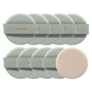 라네즈 네오 쿠션 파운데이션 메이크업 팩트 화장 퍼프 아이보리 10매 메이크업 완성도를 높이는 퍼프