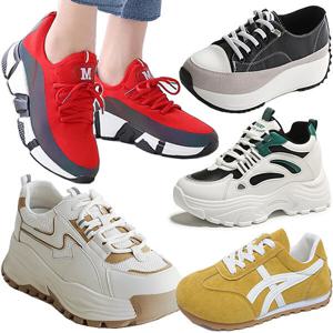 모노에이드 여성 운동화 키높이 스니커즈 패션 런닝화 털 슬립온 겨울 방한화 털신 방한 조깅화 통굽 여자