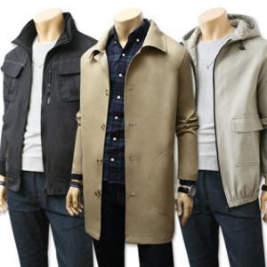 겨울신상 코트 트렌치/남자옷/자켓 하프롱 점퍼