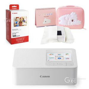 정품 포토프린터 셀피 CP1500화이트 + 108매 인화지 + 가젠파우치(포켓형)  한정판 패키지