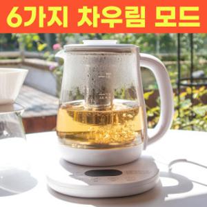 전기 약탕기 홍삼제조기 중탕기 내열유리 포트 차탕기