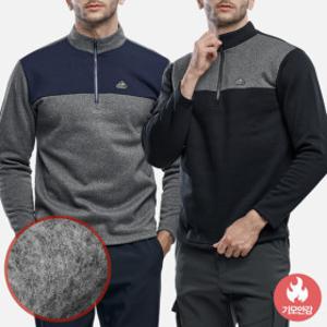 데일리무드 남성 도톰 기모 집업 긴팔 티셔츠 (SY23LT081M)