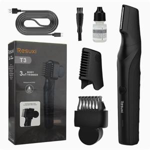 Resuxi T3 3in1 3헤드 남성용 바디면도기 제모기 바디트리머 털제거기 재고보유