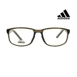 아디다스 경량 튼튼한 탄성 사각 뿔테 안경 오버사이즈 카키 검정 남자 여자안경테 af40-01-6052