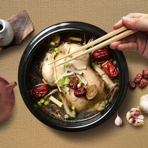 랑쿡 진심 반마리 삼계탕570g 3팩