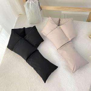 무지 패딩 머플러 겨울 미니 쁘띠 남성 여성 목도리 OFS-DMSCF06