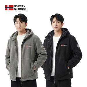 노르웨이아웃도어 신상 그래핀 보온층 남자 가을겨울 양기모 집업 후드 후리스788