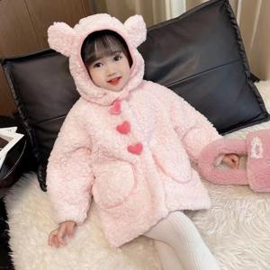 SUTA 폴라폴리스 코트 여자 외투 가을 겨울 신상 서양식 스웨이드 코트 특후 스웨이드 외투 중장형