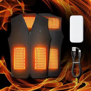 2024년형 발열조끼 열선조끼 보조배터리 KC인증 낚시 등산