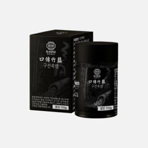 조선은단 9번 9회 구운 구전죽염 (고체 소금 결정) 1개