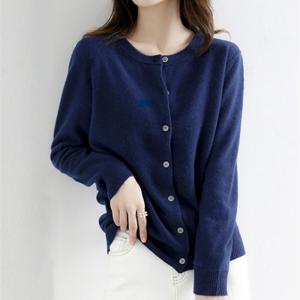 15컬러 봄가을 카디건 아우터 솔리드 이너 여성 라운드 니트 가디건