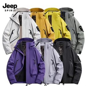 지프 JEEP SPIRIT 3 in 1 안감 플리스 그래핀 자가발열 자켓 후리스 아웃도어 집업 점퍼 JP2518