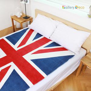 부드러운 극세사로 만든 양털느낌 미국 국기담요 무릎담요 대형 사이즈 130x160cm 3사이즈 선물포장