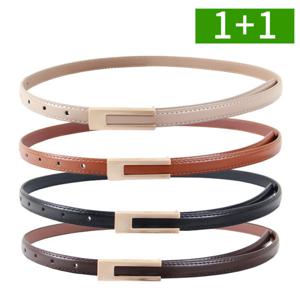 1+1 여성벨트 가죽 슬림 정장 원피스 벨트