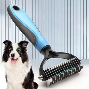 반려동물 2in1 안아픈 엉킨털 브러쉬