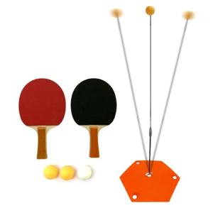 J2K 셀프 탁구 홈트레이닝 연습 라켓 공 거치대 세트