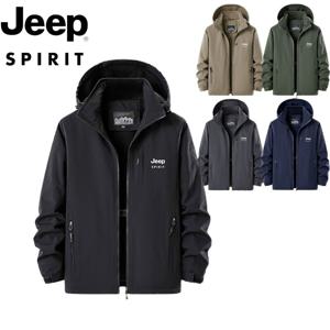 지프 JEEP SPIRIT 가을 겨울 탈부착 후드집업 바람막이 자켓 등산복 기모 패딩 도톰 패딩