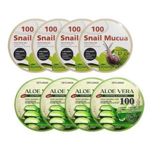 (택1)데이랑스 알로에 수딩젤300mlX4개/스네일300mlX3개 /27년10월까지/수분크림/달팽이크림/알로에크림