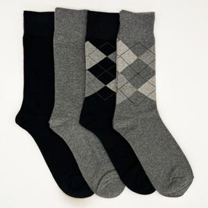 12%추가할인) 남자 신사 정장 양말 장목단목 무지 아가일 4켤레 여성 스포츠양말 페이크삭스