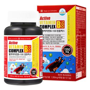 활성비타민B 비 컴플렉스 3개월 B1 B6 B12 비오틴엽산