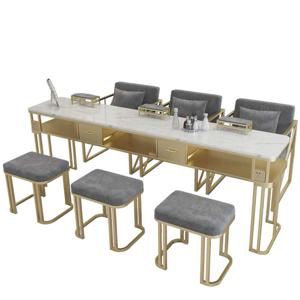 매니큐어 고급 대리석 테이블 책상 네일케어 개업