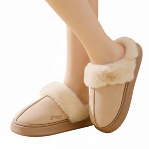 1+1 겨울 남자 여자 방한 털실내화 털슬리퍼 기모 뽀글이 부츠 신발 거실화 남성 여성 사무실 슈즈