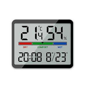 디지털 시계 벽걸이스탠드형 온습도계 다기능 슬림