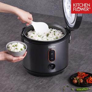 키친플라워 1.8L 10인용 대용량 전기밥솥 취사 보온 겸용 불소수지 내솥코팅 전기보온밥솥 전기 보온밥통