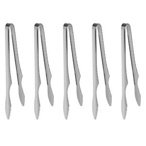 바베큐집게 고기집게 5p 스테인리스 톱니날 주방집게 1+1+1+1+1