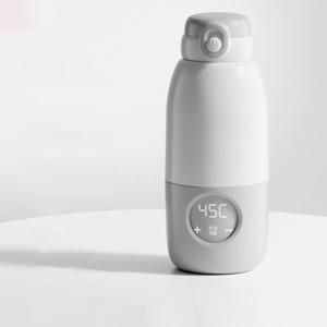 무선 휴대용 원버튼 분유포트 텀블러 빠른충전 보온포트 500ml