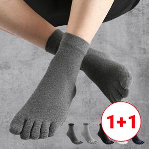 1+1 남성 중목 발가락양말 토우캡 기능성양말 할인판매/베스트픽