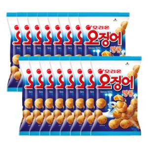 (HOT특가딜)오리온 오징어땅콩 98g x 16개(박스)