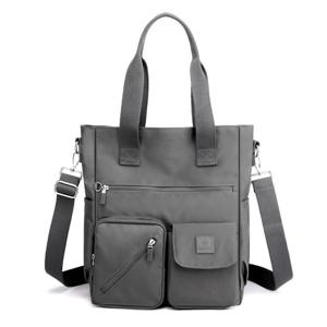 여자 데일리 나일론 크로스백 대용량 토트백 숄더백