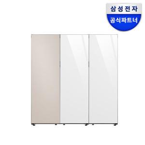 (혜택가 279만원대)비스포크 냉장고 냉동고 김치냉장고 키친핏 1도어 세트 오토오픈도어