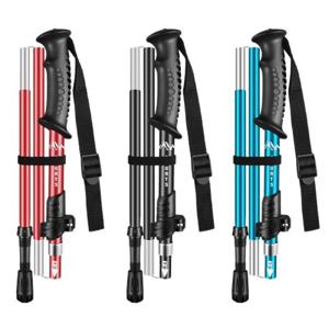 접이식 초경량 5단 알루미늄 폴드 스틱 2P 트레킹 스틱 아웃도어 두랄루민 등산스틱세트